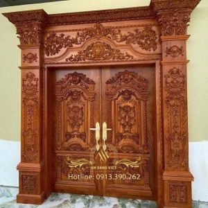 Mẫu cánh cửa và phào cửa Ms: 05