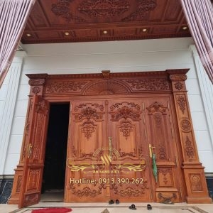 Mẫu cánh cửa và phào cửa Ms: 10
