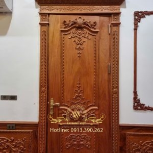Mẫu cánh cửa và phào cửa Ms: 17