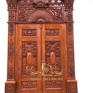 Mẫu cánh cửa và phào cửa Ms: 23