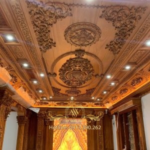 Mẫu trần gỗ Ms: 02