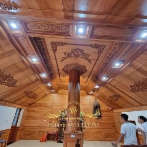 Mẫu trần gỗ Ms: 19