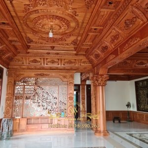 Mẫu trần gỗ Ms: 39