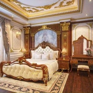 Mẫu trang trí nhà ngủ - giường ngủ Ms: 01