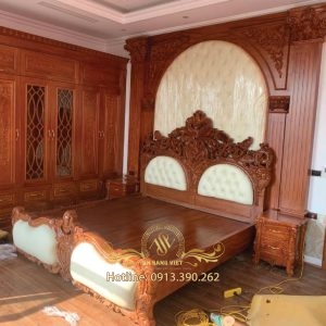 Mẫu trang trí nhà ngủ - giường ngủ Ms: 08