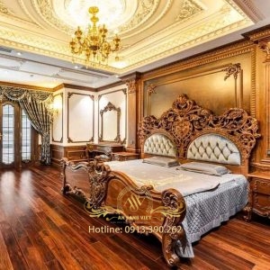 Mẫu trang trí nhà ngủ - giường ngủ Ms: 06