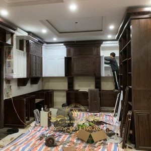 Mẫu tủ bếp Ms: 01
