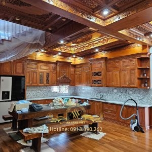 Mẫu tủ bếp Ms: 04