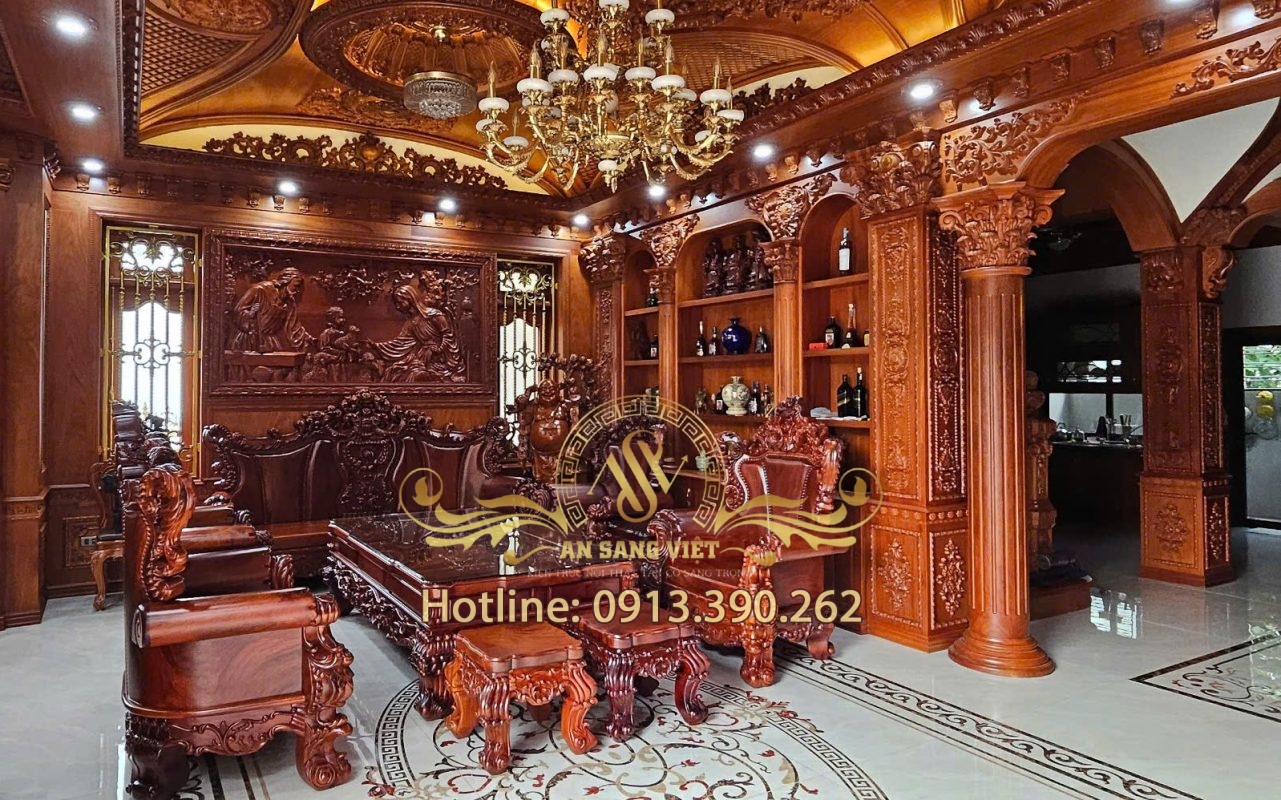 Đồ Gỗ Mỹ Nghệ An Sang Việt