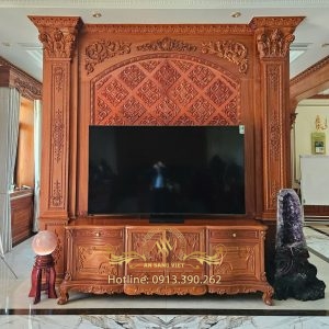Mẫu vách tivi Ms: 03