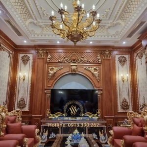 Mẫu vách tivi Ms: 04