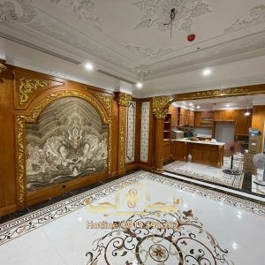 Mẫu vách tivi Ms: 07