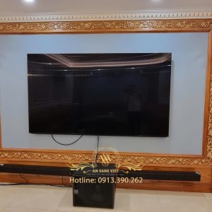 Mẫu vách tivi Ms: 11