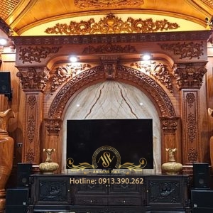 Mẫu vách tivi Ms: 18