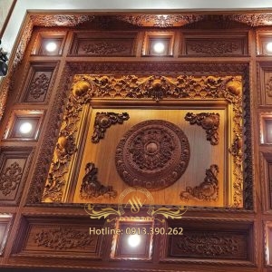 Mẫu trần gỗ Ms: 08