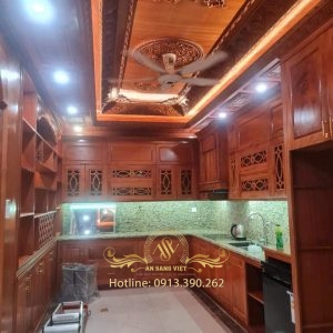 Mẫu tủ bếp Ms: 13