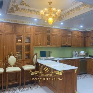 Mẫu tủ bếp Ms: 17