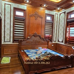 Mẫu trang trí nhà ngủ – giường ngủ Ms: 14