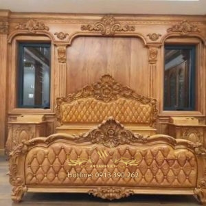 Mẫu trang trí nhà ngủ – giường ngủ Ms: 09
