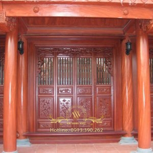 Thi công nhà gỗ cỗ truyền Ms: 12