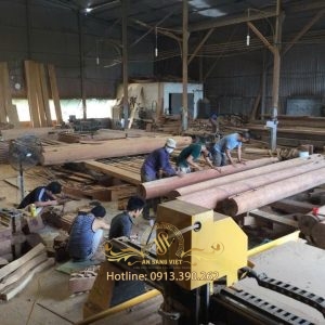 Thi công nhà gỗ cỗ truyền Ms: 16